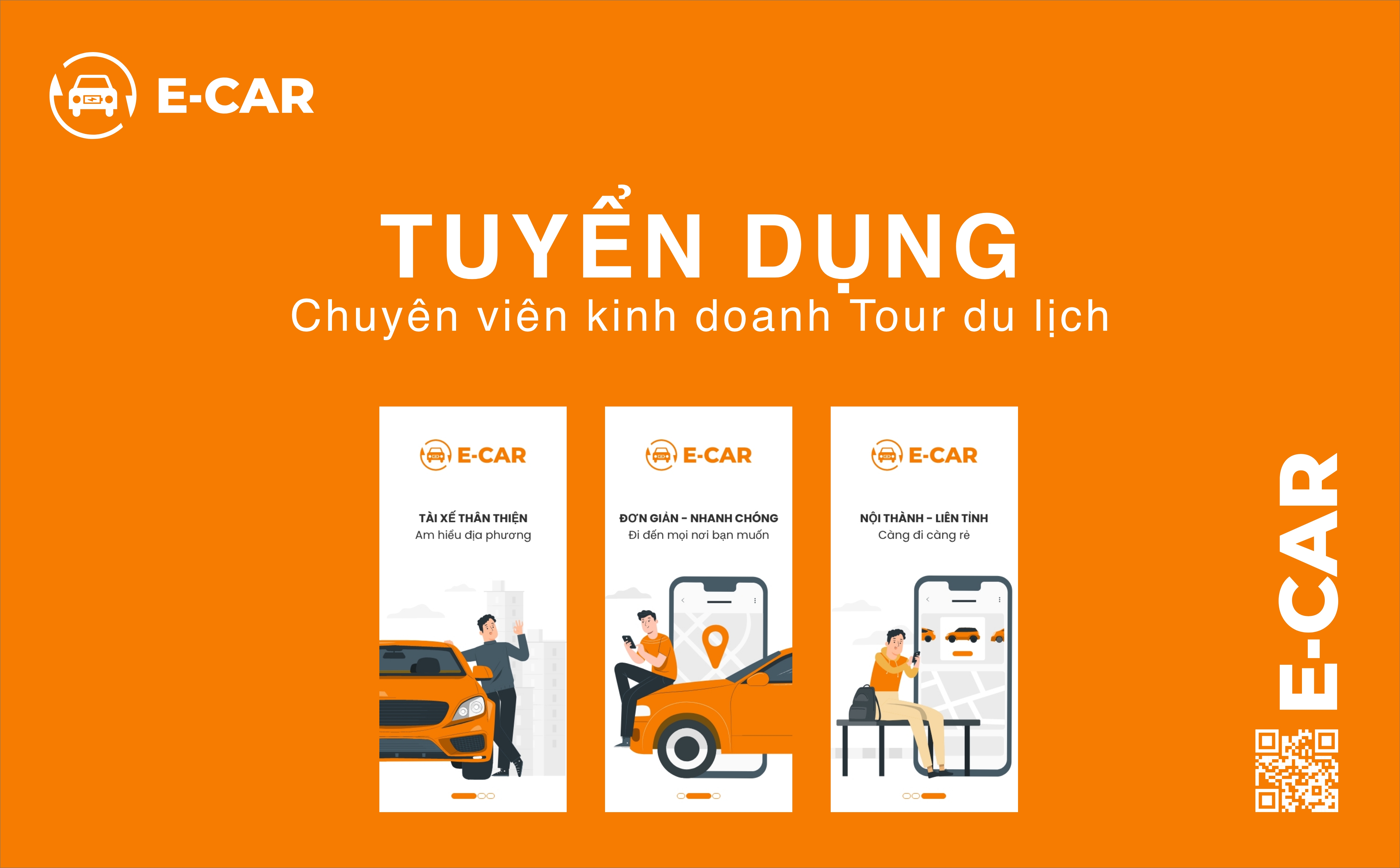 Tuyển dụng chuyên viên kinh doanh tour xe ô tô điện